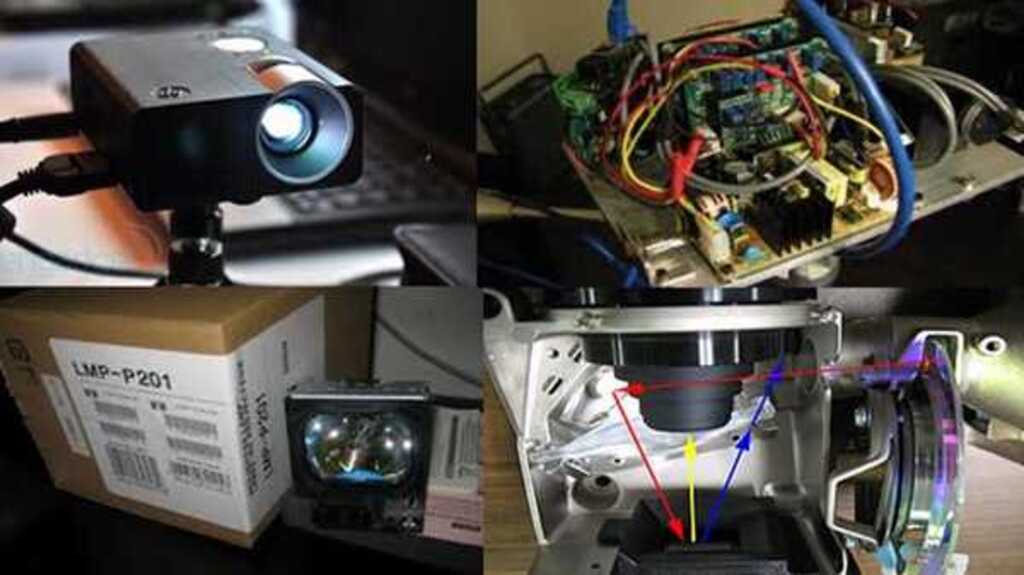pergantian lampu proyektor